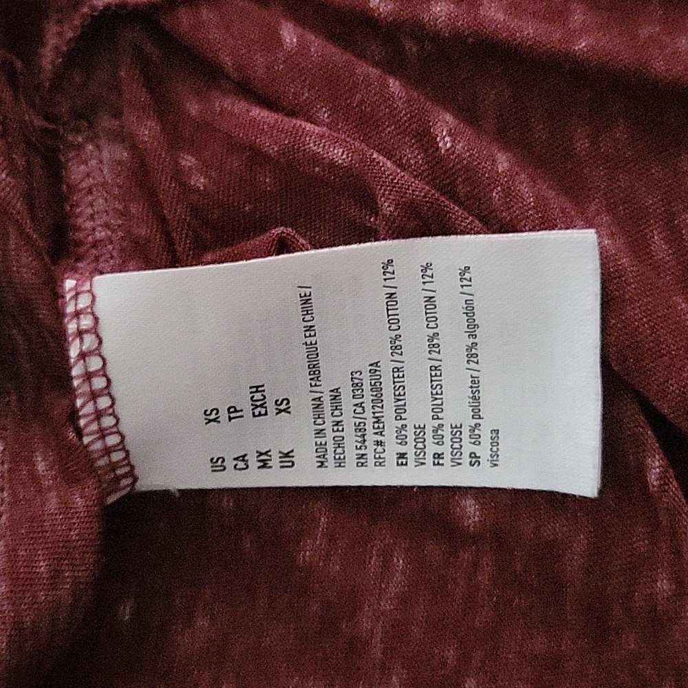 American Eagle Burnout Top - Picture 9 of 11